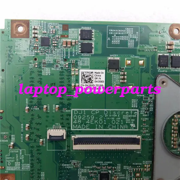 Dell H38XD Hauptplatine