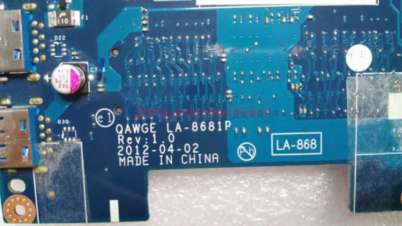 Lenovo G485 Hauptplatine