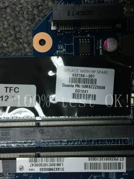 HP 632184-001 Hauptplatine
