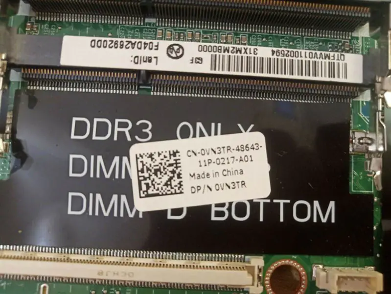 Dell 0VN3TR Hauptplatine