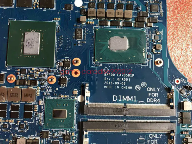 Dell LA--D581P motherboard