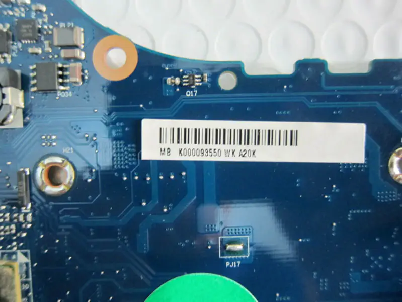 Toshiba K000093550 Hauptplatine