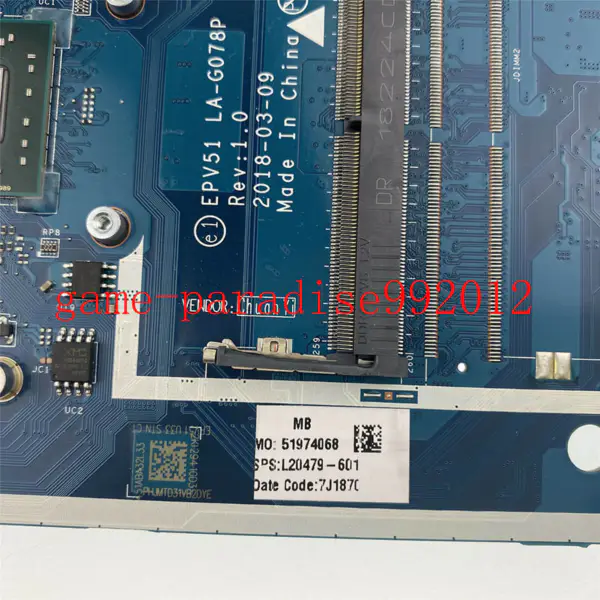 HP L20479-601 Hauptplatine