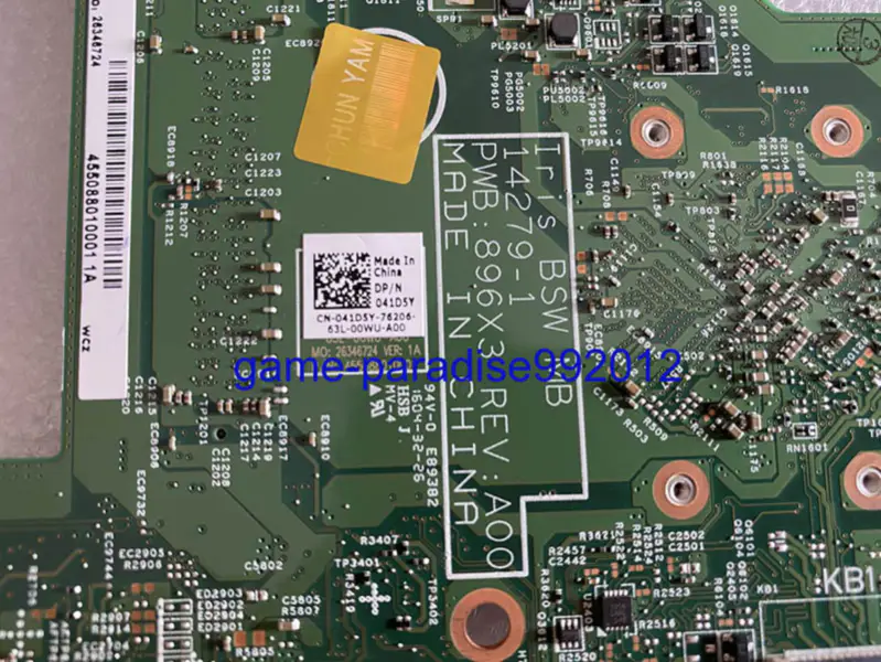 Dell 041D5Y Hauptplatine
