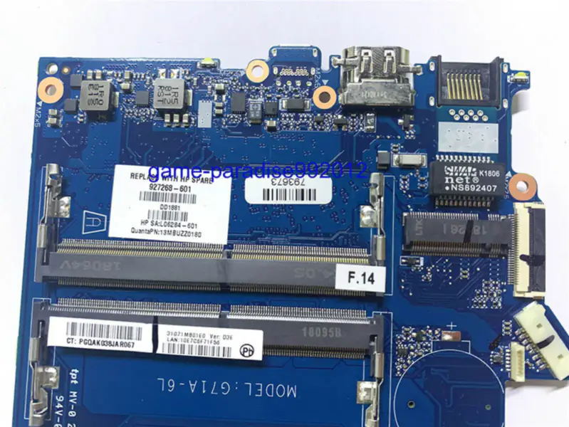 HP 927268-601 Hauptplatine