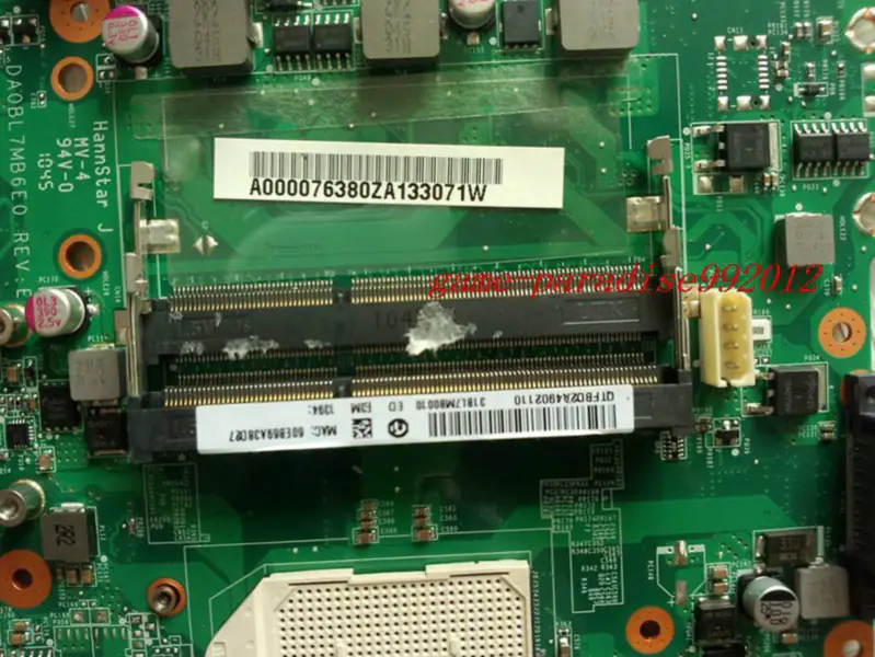 Toshiba 31BL7MB0010 Hauptplatine