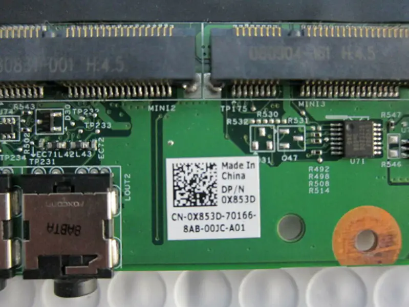 Dell 0N028D Hauptplatine