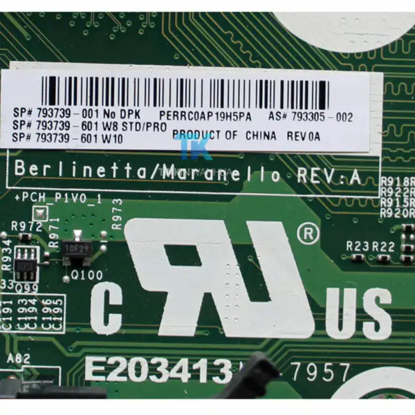 HP 793741-001 MicroATX-Motherboard