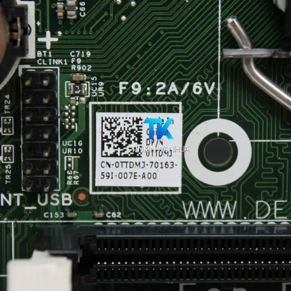 Dell TTDMJ M-ATX-Motherboard