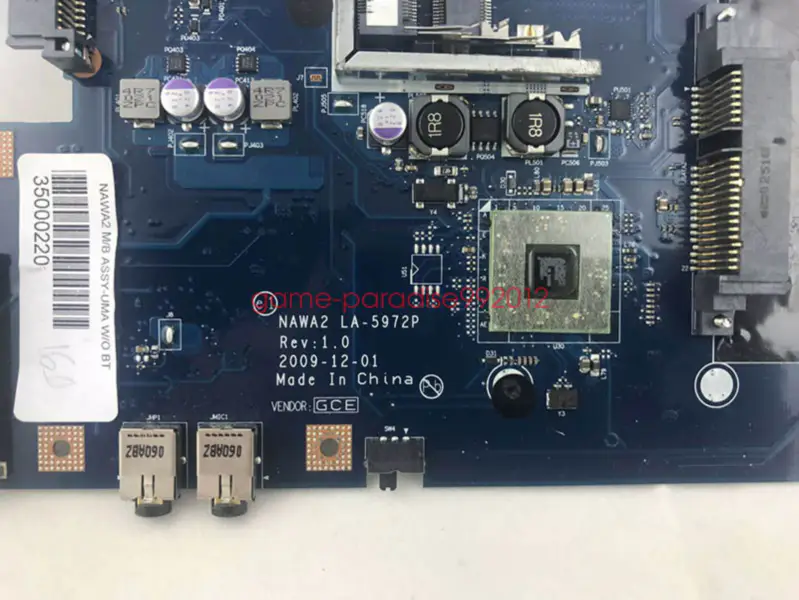 Lenovo LA-5972PG555 Hauptplatine