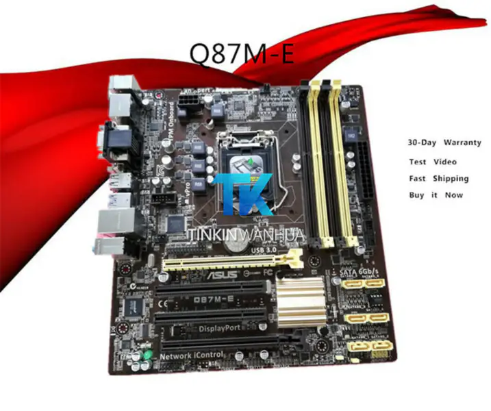 Asus Q87M-E Hauptplatine