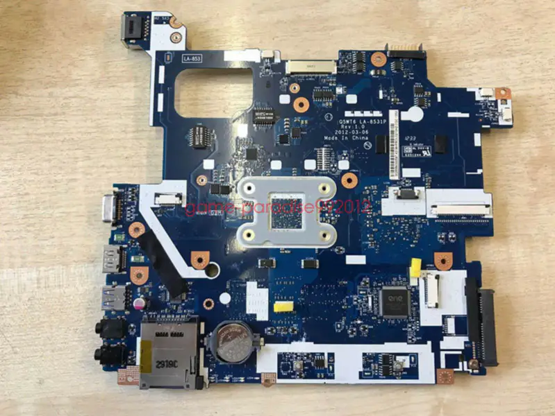 Acer LA-8531P Hauptplatine