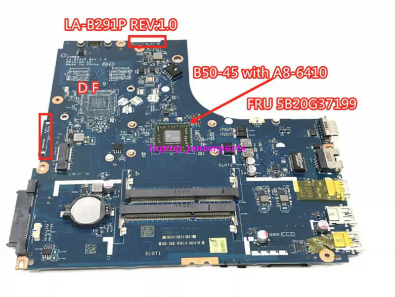 Lenovo LA-B291P Lenovo B50-45 Hauptplatine ATX Hauptplatine
