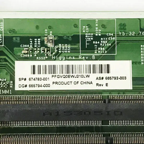 HP 674783-001 Hauptplatine