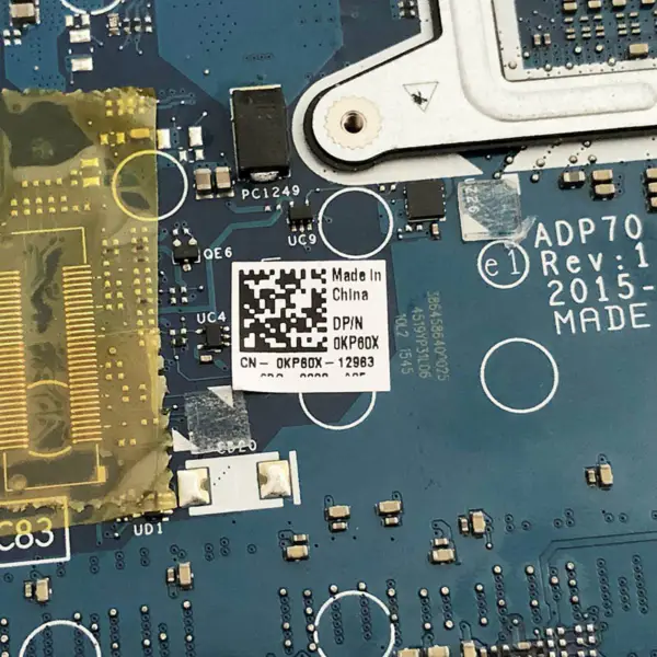 Dell 0KP60X ADP70 LA-C832P Rev:1.0(A00) Hauptplatine