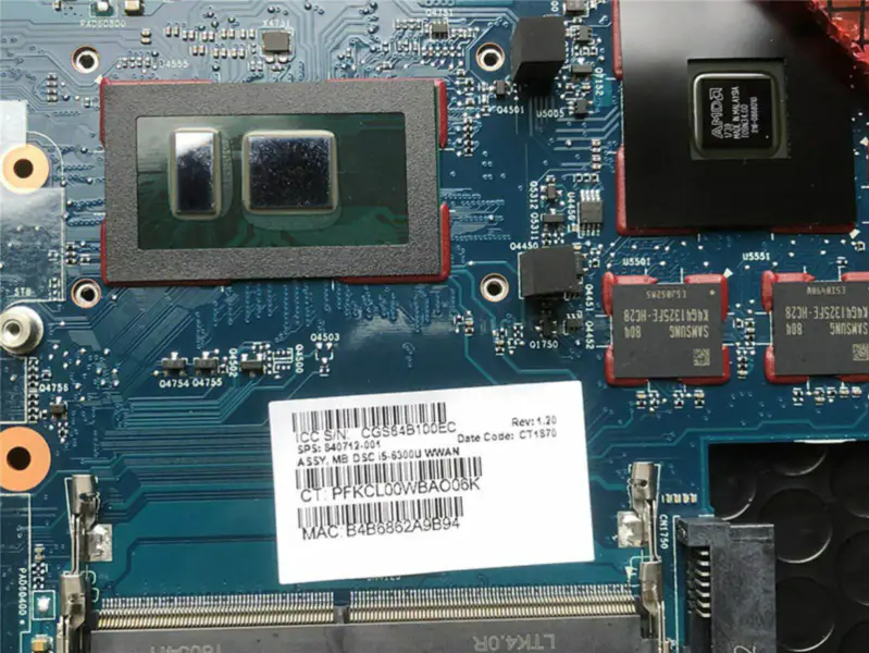 HP 840712-001 Hauptplatine