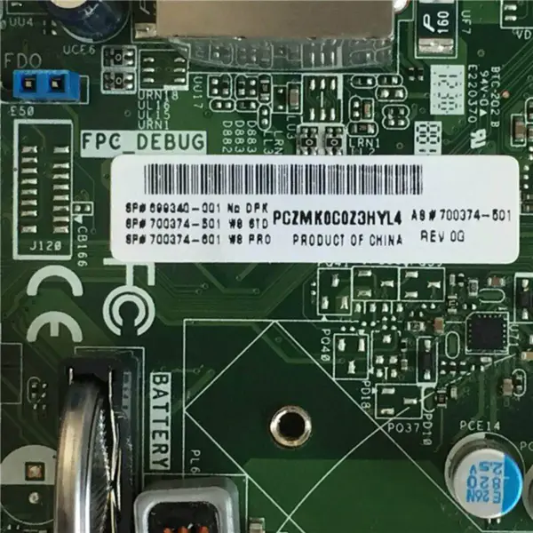 HP 700374-501 Pavilion P2 IPXSB-DM ITX H61 Hauptplatine