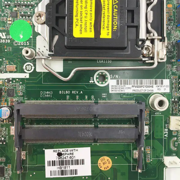 HP 796147-003 Hauptplatine