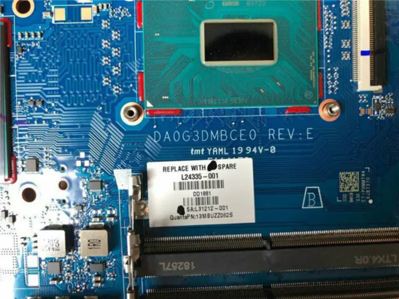 HP 13MBUZZ062S Hauptplatine
