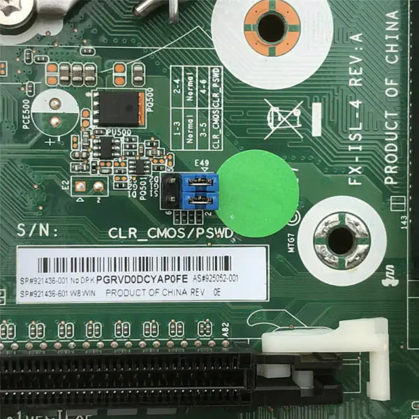 HP 925052-001 Prodesk 280 G3 FX-ISL-4 Hauptplatine