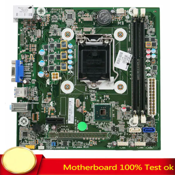HP 754482-001 202 G2 FX-ISB-8X-1 H81 Hauptplatine