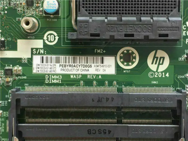 HP 754910-001 Hauptplatine