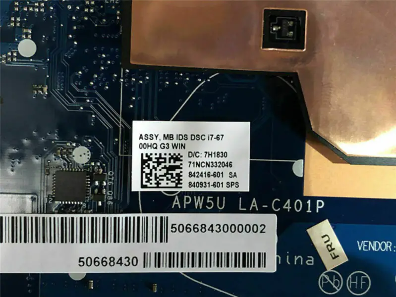 HP 840931-601 Hauptplatine