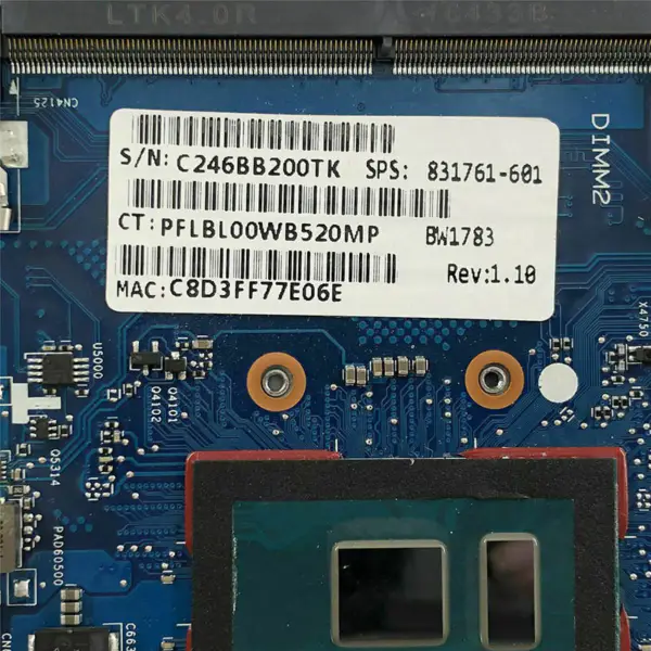 HP 831761-001 Hauptplatine