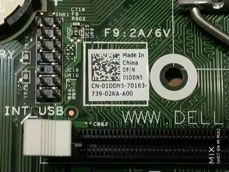 Dell 01DDN5 Hauptplatine