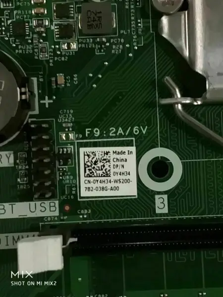 Dell 0Y4H34 MicroATX-Motherboard