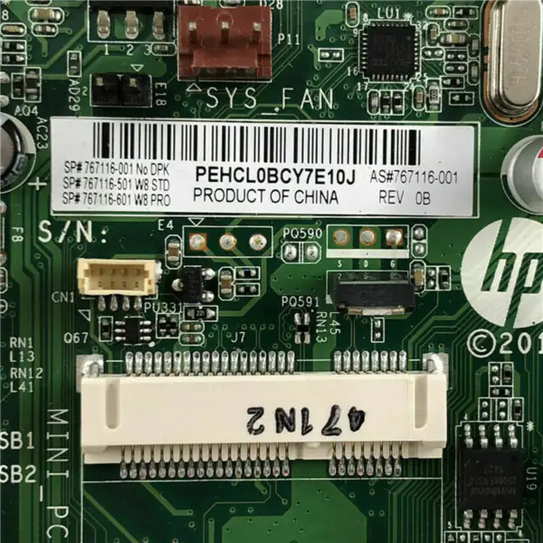 HP 767116-001 Hauptplatine
