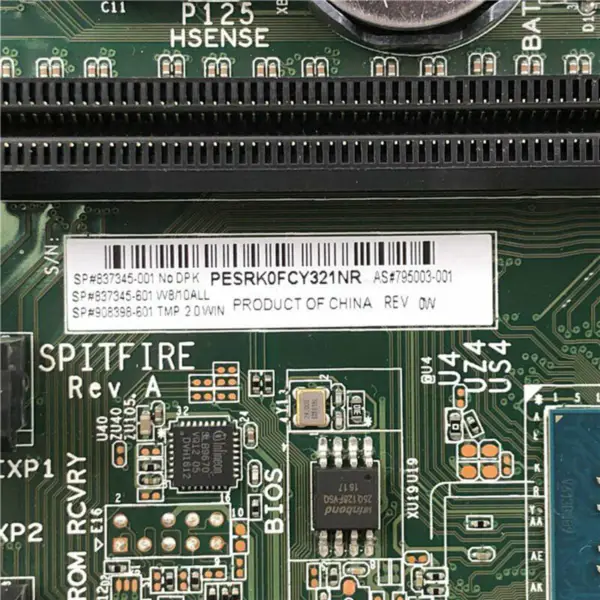 HP 795003-001 Hauptplatine