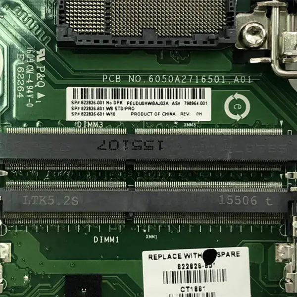 HP 798964-001822826-601 Hauptplatine