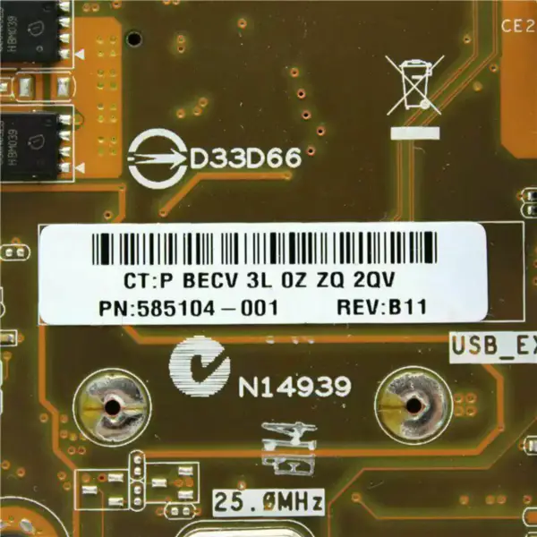 HP 600-1188cn Hauptplatine
