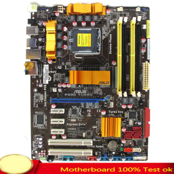Asus P5QDTURBO Asus P5QD TURBO ATX-Motherboard