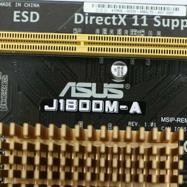Asus J1800M-A Hauptplatine