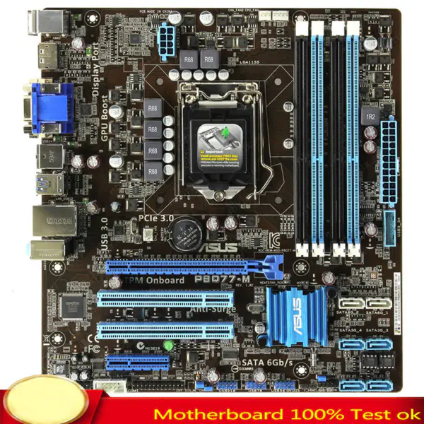 Asus P8Q77-M Hauptplatine