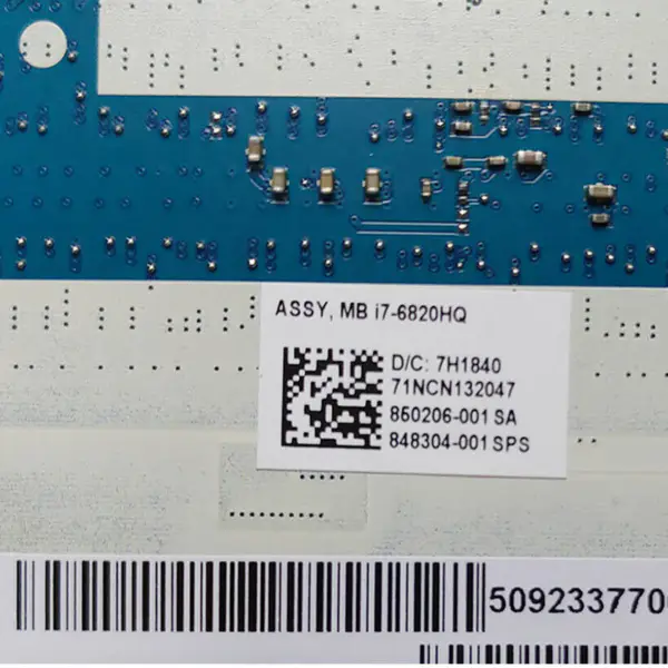 HP 850206-001 Hauptplatine