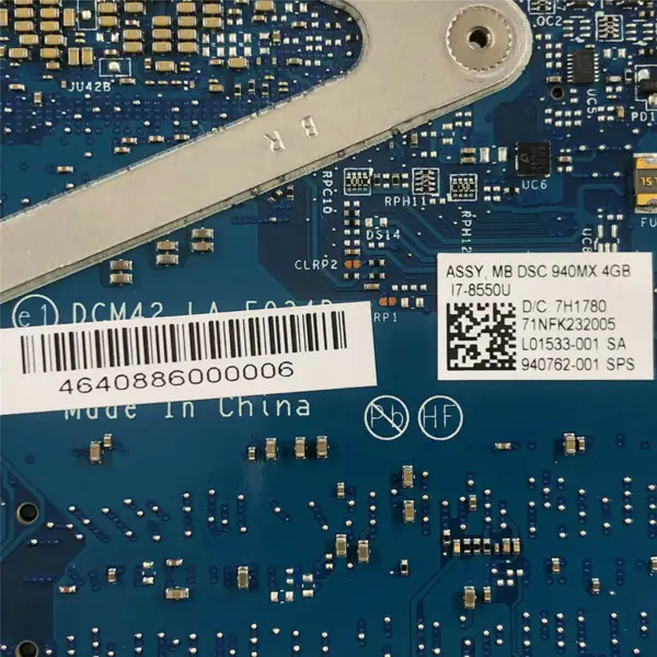 HP 940762-001 Hauptplatine