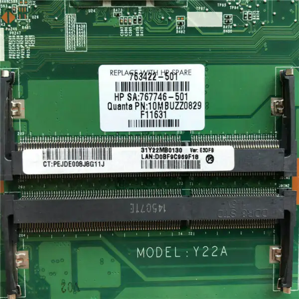 HP 767746-501 Hauptplatine