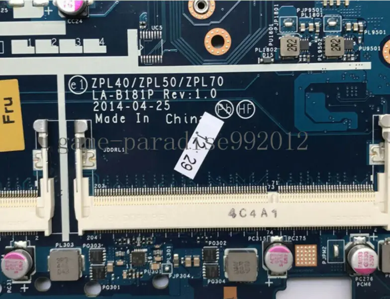 HP 798506-001 Hauptplatine