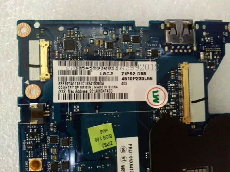 Lenovo 04X6417 Hauptplatine