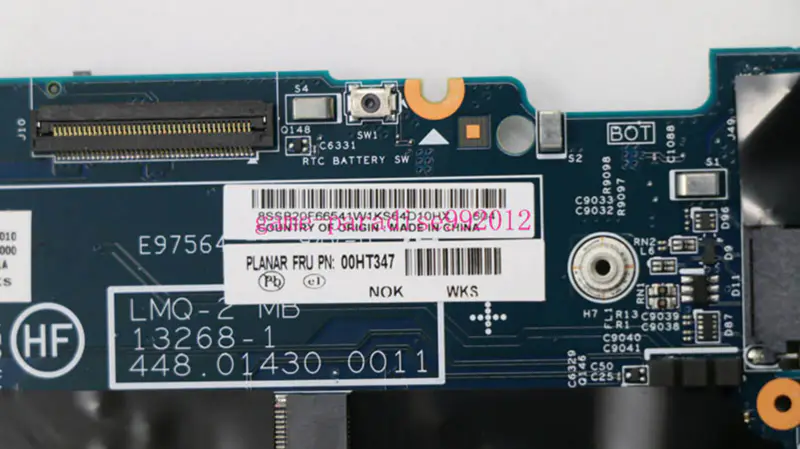 Lenovo 00HT347 Hauptplatine