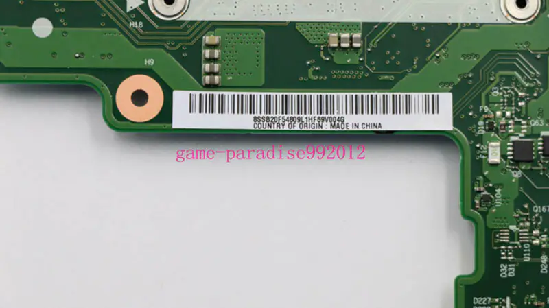 Lenovo 00HN511 Hauptplatine
