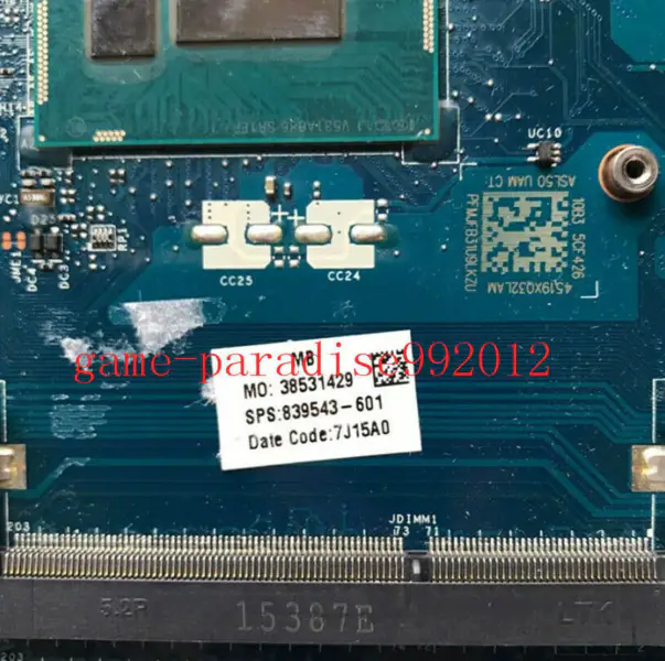 HP 839543-601 Hauptplatine