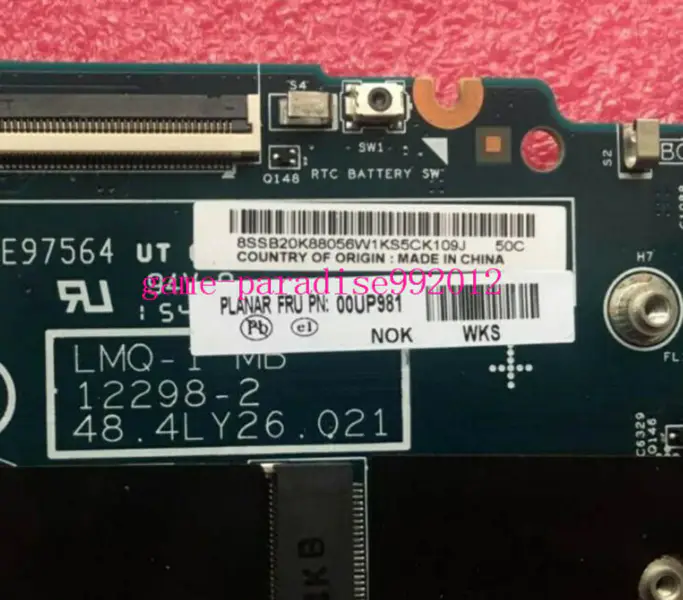 Lenovo 00UP981 Hauptplatine