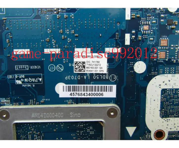 HP 854941-001 Hauptplatine