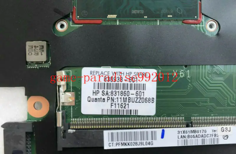 HP 830938-601 Hauptplatine