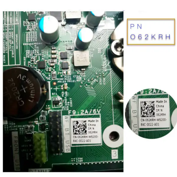 Dell 062KRH Hauptplatine