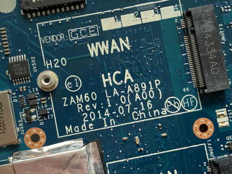 Dell 0FCJ49 Hauptplatine